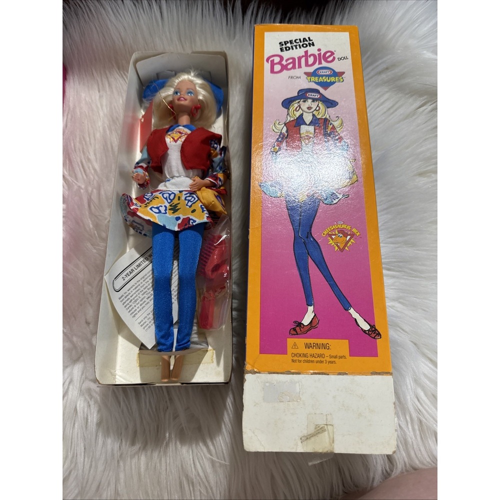 NEW Mattel 1992 Kraft Treasures Special Edition Barbie Doll UNSEALED